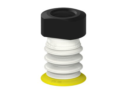 Przysawka piGRIP, warga elastyczna, Ø28 mm, TPE 30°, 3 mieszki, podstawa typ 1, NPSF 3/8" wew.,, FDA (G.FX28T30.B3.S1.NS38F.00.FDA) (9913496) - Piab