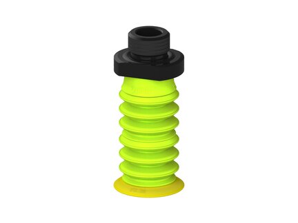 Przysawka piGRIP, warga elastyczna, Ø28 mm, TPE 30°, 6 mieszków (3+3), podstawa typ 1, G3/8" zew., (G.FX28T30.B6.S1.G38M.19) (9918774) - Piab