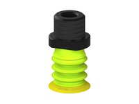 Przysawka piGRIP, warga elastyczna, Ø28 mm, TPE 30°, 3 mieszki, podstawa typ 1, NPT 1/2" zew., filtr siatkowy (G.FX28T30.B3.S1.NT12M.01) (9917941) - Piab