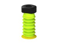 Przysawka piGRIP, warga elastyczna, Ø28 mm, TPE 30°, 6 mieszków (3+3), podstawa typ 1, G1/4" wew., piSAVE, dławik 1,3 mm (G.FX28T30.B6.S1.G14F.05) (9911888) - Piab