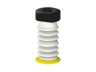 Przysawka piGRIP, warga elastyczna, Ø28 mm, TPE 30°, 6 mieszków, (3+3), podstawa typ 1, G1/4" wew., piSAVE, dławik 1,3 mm, FDA (G.FX28T30.B6.S1.G14F.05.FDA) (9911899) - Piab