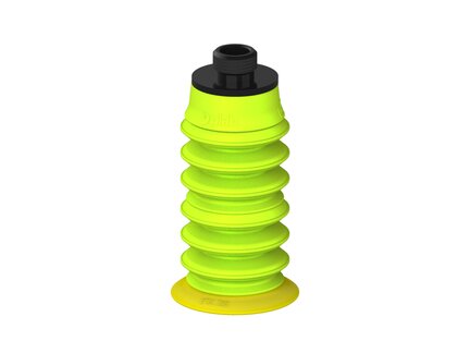 Przysawka piGRIP, warga elastyczna, Ø28 mm, TPE 30°, 6 mieszków (3+3), podstawa typ 1, gwint niski G 1/8" zew., (G.FX28T30.B6.S1.GL18M.00) (9909497) - Piab
