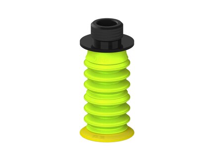Przysawka piGRIP, warga elastyczna, Ø28 mm, TPE 30°, 6 mieszków (3+3), podstawa typ 1, gwint niski G3/8" zew., (G.FX28T30.B6.S1.GL38M.19) (9918777) - Piab