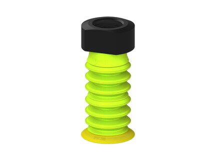 Przysawka piGRIP, warga elastyczna, Ø28 mm, TPE 30°, 6 mieszków (3+3), podstawa typ 1, G3/8" wew., (G.FX28T30.B6.S1.G38F.00) (9976689) - Piab