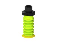 Przysawka piGRIP, warga elastyczna, Ø28 mm, TPE 30°, 6 mieszków (3+3), podstawa typ 1, gwint M16x1.5 zew., (G.FX28T30.B6.S1.MMF16M.00) (9908333) - Piab