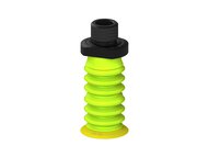 Przysawka piGRIP, warga elastyczna, Ø28 mm, TPE 30°, 6 mieszków (3+3), podstawa typ 1, gwint M16x1.5 zew., (G.FX28T30.B6.S1.MMF16M.00) (9908333) - Piab