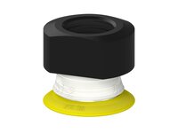 Przysawka piGRIP, warga elastyczna, Ø28 mm, TPE 30°, bez mieszków, podstawa typ 1, G3/8" wew., filtr siatkowy, FDA (G.FX28T30.F.S1.G38F.01.FDA) (9924562) - Piab