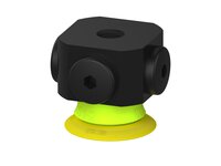 Przysawka piGRIP, warga elastyczna, Ø28 mm, TPE 30°, bez mieszków, podstawa typ 1, NPSF 5x1/8" wew., (G.FX28T30.F.S1.NS518F.00) (9944021) - Piab