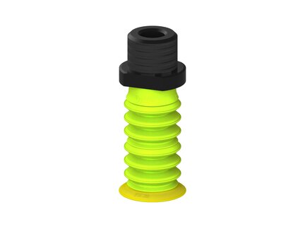 Przysawka piGRIP, warga elastyczna, Ø28 mm, TPE 30°, 6 mieszków (3+3), podstawa typ 1, NPT 1/2" zew., filtr siatkowy (G.FX28T30.B6.S1.NT12M.01) (9930762) - Piab