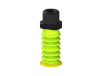 Przysawka piGRIP, warga elastyczna, Ø28 mm, TPE 30°, 6 mieszków (3+3), podstawa typ 1, NPT 1/2" zew., filtr siatkowy (G.FX28T30.B6.S1.NT12M.01) (9930762) - Piab