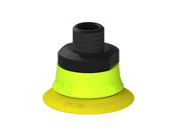 Przysawka piGRIP, warga elastyczna, Ø28 mm, TPE 30°, bez mieszków, podstawa typ 1, NPT 1/8" zew., piSAVE, dławik 0,7 mm (G.FX28T30.F.S1.NT18M.03) (9926622) - Piab