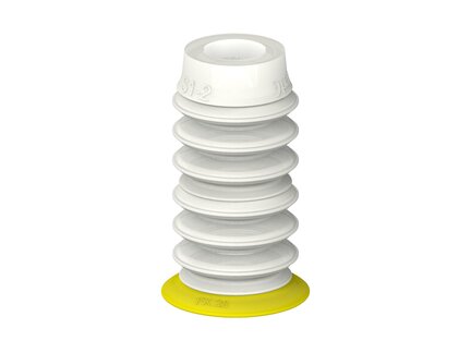Przysawka piGRIP, warga elastyczna, Ø28 mm, TPE 30°, 6 mieszków, (3+3), podstawa typ 1, FDA (G.FX28T30.B6.S1.XXX.00.FDA) (9904957) - Piab
