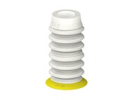 Przysawka piGRIP, warga elastyczna, Ø28 mm, TPE 30°, 6 mieszków, (3+3), podstawa typ 1, FDA (G.FX28T30.B6.S1.XXX.00.FDA) (9904957) - Piab