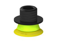 Przysawka piGRIP, warga elastyczna, Ø28 mm, TPE 30°, bez mieszków, podstawa typ 1, gwint niski NPT 3/8" zew., piSAVE, dławik 1,0 mm (G.FX28T30.F.S1.NTL38M.04) (9904292) - Piab