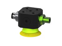 Przysawka piGRIP, warga elastyczna, Ø28 mm, TPE 30°, bez mieszków, podstawa typ 1, COAX in piGRIP, wys. przepływ, filtr siatkowy (G.FX28T30.F.S1.CSX.01) (9910722) - Piab