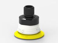 Przysawka piGRIP, warga elastyczna, Ø28 mm, TPE 30°, bez mieszków, podstawa typ 1, gwint M10 zew.,, FDA (G.FX28T30.F.S1.MM10M.00.FDA) (9914154) - Piab