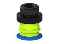 Przysawka piGRIP, warga elastyczna, Ø28 mm, TPE 50°, 1 mieszek, podstawa typ 1, G1/2" zew., dysk filtracyjny (G.FX28T50.B1.S1.G12M.02) (9958504) - Piab