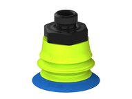 Przysawka piGRIP, warga elastyczna, Ø28 mm, TPE 50°, 1 mieszek, podstawa typ 1, G1/8" zew., filtr siatkowy (G.FX28T50.B1.S1.G18M.01) (9902707) - Piab