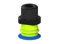 Przysawka piGRIP, warga elastyczna, Ø28 mm, TPE 50°, 1 mieszek, podstawa typ 1, NPT 1/2" zew., (G.FX28T50.B1.S1.NT12M.00) (9913014) - Piab