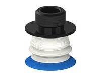 Przysawka piGRIP, warga elastyczna, Ø28 mm, TPE 50°, 1 mieszek, podstawa typ 1, gwint niski G3/8" zew.,, FDA (G.FX28T50.B1.S1.GL38M.00.FDA) (9966779) - Piab