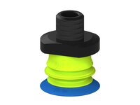 Przysawka piGRIP, warga elastyczna, Ø28 mm, TPE 50°, 1 mieszek, podstawa typ 1, NPT 1/4" zew., piSAVE 03/60 (G.FX28T50.B1.S1.NT14M.16) (9914864) - Piab