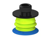 Przysawka piGRIP, warga elastyczna, Ø28 mm, TPE 50°, 1 mieszek, podstawa typ 1, gwint niski G1/4" zew., dysk filtracyjny (G.FX28T50.B1.S1.GL14M.02) (9911709) - Piab