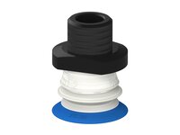 Przysawka piGRIP, warga elastyczna, Ø28 mm, TPE 50°, 1 mieszek, podstawa typ 1, NPT 3/8" zew.,, FDA (G.FX28T50.B1.S1.NT38M.00.FDA) (9926950) - Piab