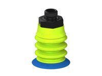 Przysawka piGRIP, warga elastyczna, Ø28 mm, TPE 50°, 3 mieszki, podstawa typ 1, G1/8" zew., (G.FX28T50.B3.S1.G18M.00) (9902818) - Piab