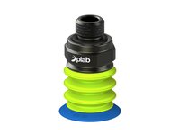 Przysawka piGRIP, warga elastyczna, Ø28 mm, TPE 50°, 3 mieszki, (G.FX28T50.B3.S0.GC14M.19) (9976820) - Piab