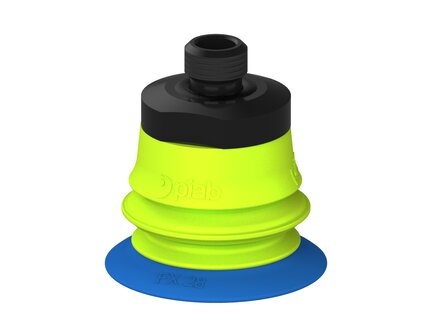 Przysawka piGRIP, warga elastyczna, Ø28 mm, TPE 50°, 1 mieszek, podstawa typ 1, gwint M8x1 zew., (G.FX28T50.B1.S1.MMF8M.00) (9904724) - Piab