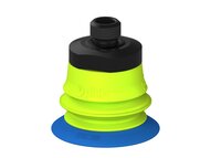 Przysawka piGRIP, warga elastyczna, Ø28 mm, TPE 50°, 1 mieszek, podstawa typ 1, gwint M8x1 zew., dysk filtracyjny (G.FX28T50.B1.S1.MMF8M.02) (9904229) - Piab