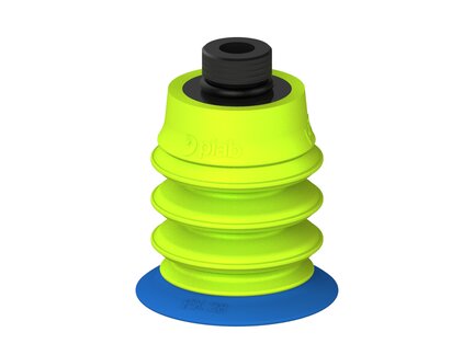 Przysawka piGRIP, warga elastyczna, Ø28 mm, TPE 50°, 3 mieszki, podstawa typ 1, (G.FX28T50.B3.S1.G18MR.00) (9934820) - Piab
