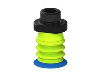 Przysawka piGRIP, warga elastyczna, Ø28 mm, TPE 50°, 3 mieszki, podstawa typ 1, G3/8" zew., (G.FX28T50.B3.S1.G38M.00) (9903574) - Piab