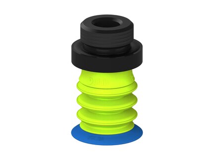 Przysawka piGRIP, warga elastyczna, Ø28 mm, TPE 50°, 3 mieszki, podstawa typ 1, G1/2" zew., (G.FX28T50.B3.S1.G12M.00) (9923408) - Piab
