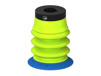 Przysawka piGRIP, warga elastyczna, Ø28 mm, TPE 50°, 3 mieszki, podstawa typ 1, (G.FX28T50.B3.S1.PD08X.00) (9976925) - Piab