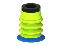 Przysawka piGRIP, warga elastyczna, Ø28 mm, TPE 50°, 3 mieszki, podstawa typ 1, (G.FX28T50.B3.S1.PD11X.00) (9919751) - Piab