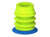 Przysawka piGRIP, warga elastyczna, Ø28 mm, TPE 50°, 3 mieszki, podstawa typ 1 (G.FX28T50.B3.S1.XXX.00) (9902586) - Piab