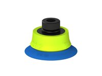Przysawka piGRIP, warga elastyczna, Ø28 mm, TPE 50°, bez mieszków, podstawa typ 1, filtr siatkowy (G.FX28T50.F.S1.G18MR.01) (9964897) - Piab