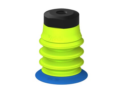 Przysawka piGRIP, warga elastyczna, Ø28 mm, TPE 50°, 3 mieszki, podstawa typ 1, (G.FX28T50.B3.S1.MM6F.19) (9917384) - Piab