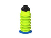 Przysawka piGRIP, warga elastyczna, Ø28 mm, TPE 50°, 6 mieszków (3+3), podstawa typ 1, G1/8" zew., (G.FX28T50.B6.S1.G18M.00) (9923069) - Piab