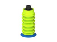 Przysawka piGRIP, warga elastyczna, Ø28 mm, TPE 50°, 6 mieszków (3+3), podstawa typ 1, (G.FX28T50.B6.S1.G18MR.00) (9942278) - Piab