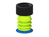Przysawka piGRIP, warga elastyczna, Ø28 mm, TPE 50°, 3 mieszki, podstawa typ 1, NPSF 1/2" wew., (G.FX28T50.B3.S1.NS12F.00) (9907604) - Piab