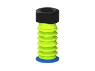 Przysawka piGRIP, warga elastyczna, Ø28 mm, TPE 50°, 6 mieszków (3+3), podstawa typ 1, G3/8" wew., (G.FX28T50.B6.S1.G38F.00) (9948111) - Piab