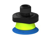 Przysawka piGRIP, warga elastyczna, Ø28 mm, TPE 50°, bez mieszków, podstawa typ 1, M12 zew., piSAVE 03/60 (G.FX28T50.F.S1.MM12M.13) (9907285) - Piab