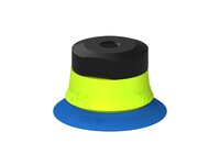 Przysawka piGRIP, warga elastyczna, Ø28 mm, TPE 50°, bez mieszków, podstawa typ 1, (G.FX28T50.F.S1.MM5F.00) (9904824) - Piab