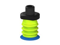 Przysawka piGRIP, warga elastyczna, Ø28 mm, TPE 50°, 3 mieszki, podstawa typ 1, NPT 1/4" zew., (G.FX28T50.B3.S1.NT14M.00) (9937733) - Piab