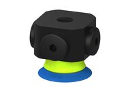 Przysawka piGRIP, warga elastyczna, Ø28 mm, TPE 50°, bez mieszków, podstawa typ 1, NPSF 5x1/8" wew., piSAVE 03/60 (G.FX28T50.F.S1.NS518F.13) (9957942) - Piab