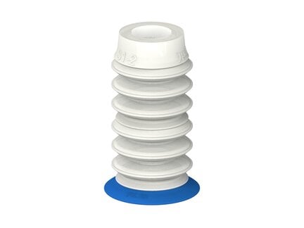 Przysawka piGRIP, warga elastyczna, Ø28 mm, TPE 50°, 6 mieszków, (3+3), podstawa typ 1, FDA (G.FX28T50.B6.S1.XXX.00.FDA) (9904949) - Piab
