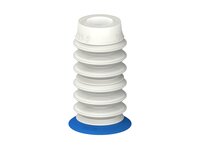 Przysawka piGRIP, warga elastyczna, Ø28 mm, TPE 50°, 6 mieszków, (3+3), podstawa typ 1, FDA (G.FX28T50.B6.S1.XXX.00.FDA) (9904949) - Piab