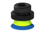 Przysawka piGRIP, warga elastyczna, Ø28 mm, TPE 50°, bez mieszków, podstawa typ 1, G1/2" zew., filtr siatkowy (G.FX28T50.F.S1.G12M.01) (9920573) - Piab